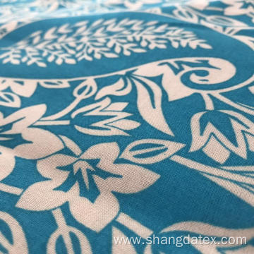 30s Broder Design Print Spun Rayon Fabric